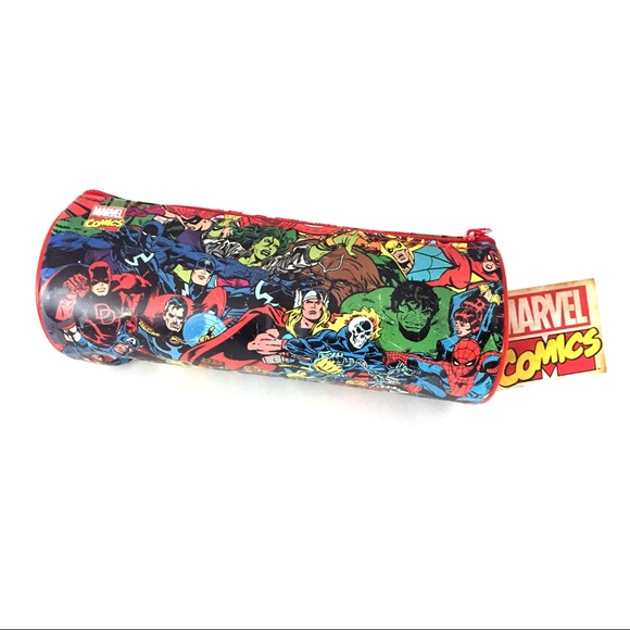 NEW - Marvel Heroes - Power Pouch - Bag w/ Zipper - Picture 1 of 4